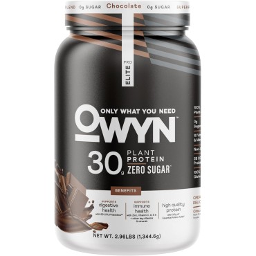 30g Plant-Based High Protein Powder, Zero Sugar