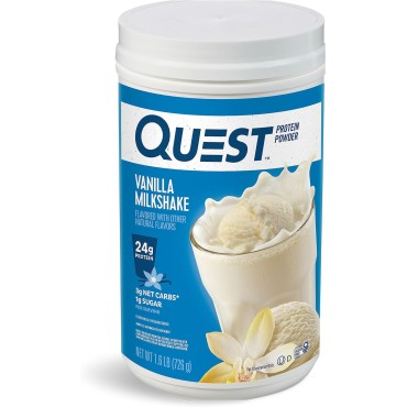 Vanilla Milkshake Protein Powder, 24g of Protein