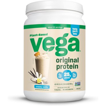 Original Protein Powder, Creamy Vanilla Plant Based Protein Drink