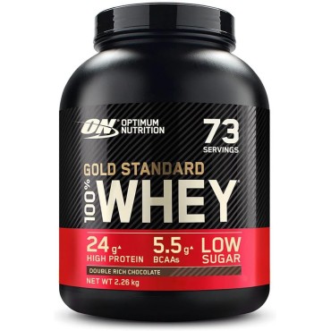 100% Whey Protein Powder, Double Rich Chocolate