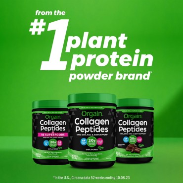 Hydrolyzed Collagen Powder + 50 Organic Superfoods For Women & Men