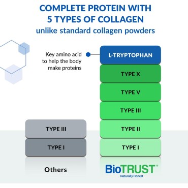 BioTrust Ageless Multi Collagen Peptides Powder – Hydrolyzed Protein