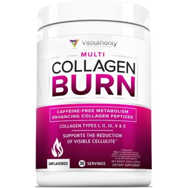 Hydrolyzed Collagen Powder For Weight Loss - Collagen Burn Ultimate Beauty Complex