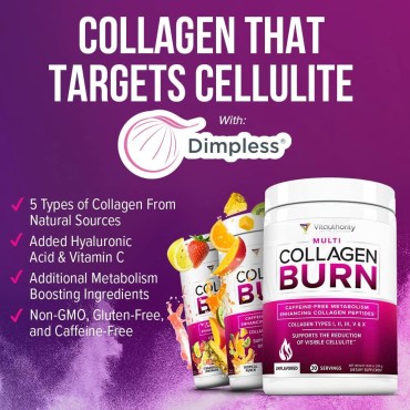 Hydrolyzed Collagen Powder For Weight Loss - Collagen Burn Ultimate Beauty Complex