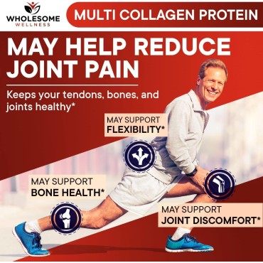 Multi Collagen Protein Powder Hydrolyzed (Type I II III V X) 