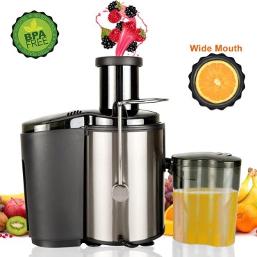 Juicer Machine,800W 110V Home Use Multi-function Electric Juicer,Juicer for Fruit, Vegetables Juice Extractor Easy to Clean, Black