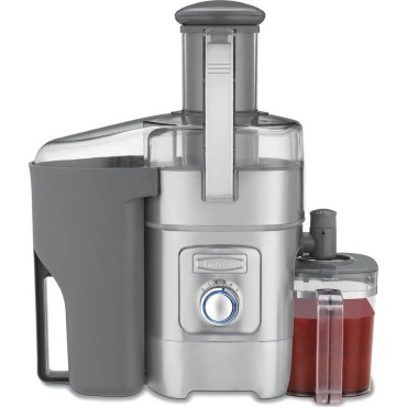 Cuisinart CJE-1000FR 1000-Watt 5-Speed Juicer/Juice Extractor (Renewed) Bundle with 2 YR CPS Enhanced Protection Pack