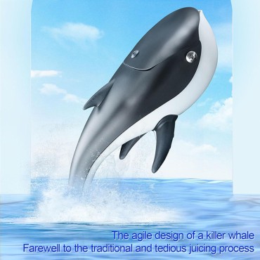 Killer Whale Lemon Juicer Squeezer Handy Citrus Juicer,Presentation Your DIY Fresh Fruit Juice with Manual Hand Juicer