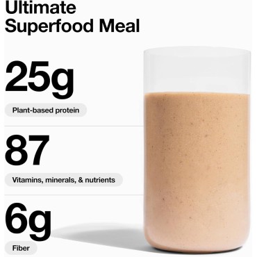 Huel Daily Superblend Vanilla Powder, 25g Plant Based Protein, Super Greens, 87 Vitamins, Minerals, and Wholefood-Sourced Ingredients, 19 Servings, Scoop not Included to Reduce Plastic