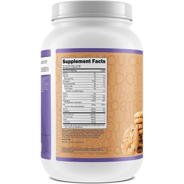 TransformHQ Nighttime Shake, Sleep + Protein Blend, 28 Servings, Chocolate Chip Cookie Flavor