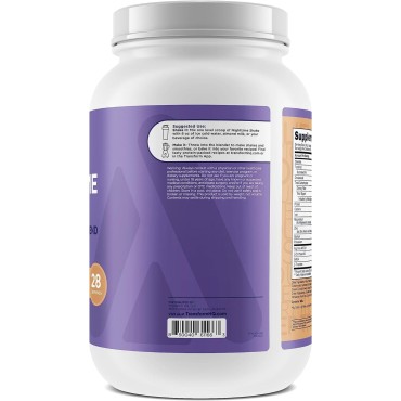 TransformHQ Nighttime Shake, Sleep + Protein Blend, 28 Servings, Chocolate Chip Cookie Flavor