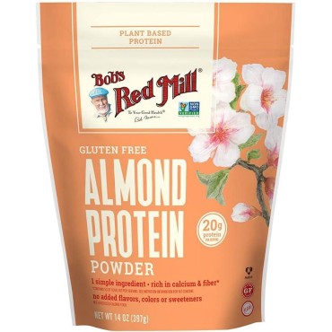 Bob's Red Mill Gluten Free Almond Protein Powder 14 oz (Pack of 1)