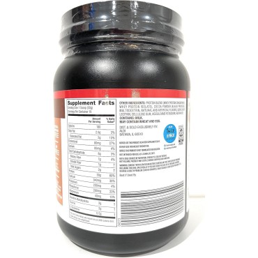 Elevation by Millville Chocolate Protein Powder 32oz, pack of 1