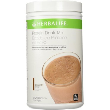 Herbalife Protein Drink Mix Chocolate 22.5oz Canister