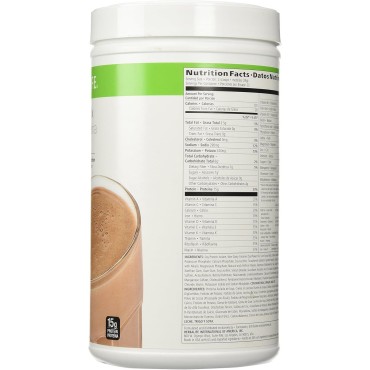 Herbalife Protein Drink Mix Chocolate 22.5oz Canister