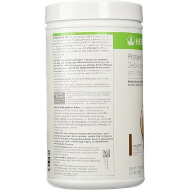 Herbalife Protein Drink Mix Chocolate 22.5oz Canister