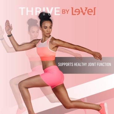 Le-Vel Thrive Elite Strawberry Lifestyle Mix | Protein Shake for Men & Women | Gluten Free Strawberry Protein Powder | High Calorie Protein Shake | 16 Servings