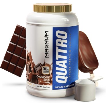 Magnum Nutraceuticals Quattro - Chocolate Love Flavor, 2lb Size