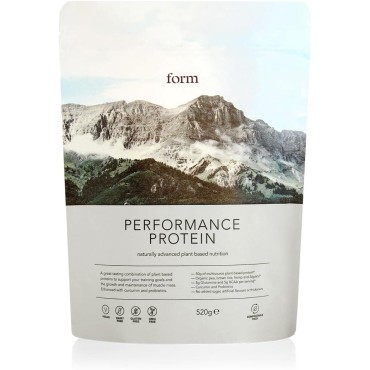 Form Performance Protein - Vegan Protein Powder - 30g of Plant Based Protein per Serving, with BCAAs and Digestive Enzymes. Perfect Post Workout. Tastes Great with Just Water! (Chocolate Hazelnut)