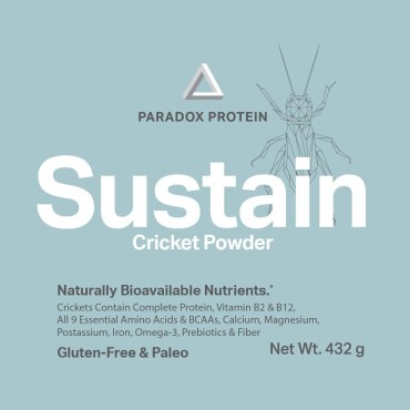 Paradox Protein 1lb Organic Bag Pure Cricket Powder