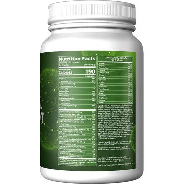 MRM Nutrition Veggie Meal Replacement Protein | Vanilla Bean Flavored | 22g complete plant based protein | Meal on-the-go | Mediate hunger | Balanced macronutrient formula | 28 servings