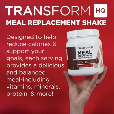 TransformHQ Meal Replacement Shake Powder 7 Servings (Blueberry Cheesecake) - Gluten Free, Non-GMO