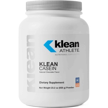 Klean ATHLETE | Klean Casein Protein | Designed to Help with Recovery and Reduce Muscle Breakdown.* | NSF Certified for Sport | 23.2 Ounces | Natural Chocolate Flavor