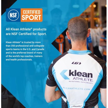 Klean ATHLETE | Klean Casein Protein | Designed to Help with Recovery and Reduce Muscle Breakdown.* | NSF Certified for Sport | 23.2 Ounces | Natural Chocolate Flavor