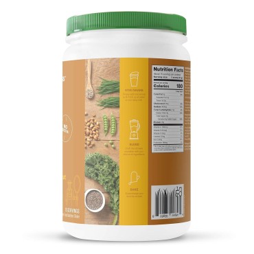 Amazing Grass Vegan Protein & Kale Powder: 20g of Organic Protein + 1 Cup Leafy Greens per Serving, Honey Roasted Peanut, 15 Servings, 0.7 Ounce (Pack of 1)