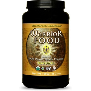 HealthForce SuperFoods Warrior Food Protien Powder - Natural Flavor - 1000 Grams