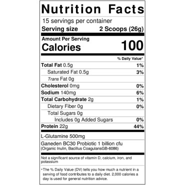 (Unflavored, 15 Servings - Premium Grass Fed Beef Protein, Non-GMO, Paleo Friendly, Gluten Free, Dairy Free, Keto Friendly, No Artificial Sweeteners or Preservatives