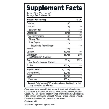 TransformHQ Nighttime Shake, Sleep + Protein Blend, 28 Servings, Caramel Apple Pie Flavor