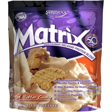 Syntrax Matrix 5.0 Peanut Butter Cookie - 5 lbs