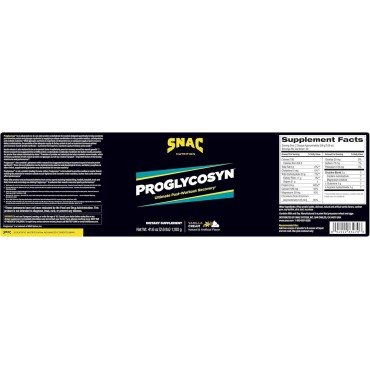 SNAC System Proglycosyn Vanilla Cream 2.6 lb (1180 g) by SNAC System