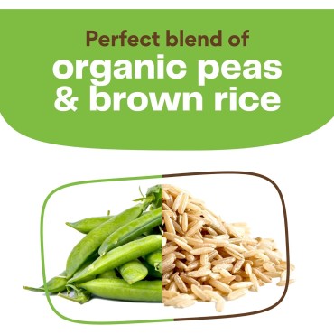 Amazing Grass Vegan Protein Powder, Plant Based Organic Blend with 25g of Protein, Dairy, Gluten & Soy Free - Creamy Vanilla (18 Servings)