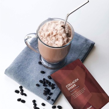 Dr. Kellyann Keto Chocolate Almond Shakes - 100% Grass Fed Collagen Protein by Bone Broth Expert Gluten Free, Dairy Free, Soy Free, Non-GMO - Perfect for Keto, Paleo & Weight loss Diets (7 servings)