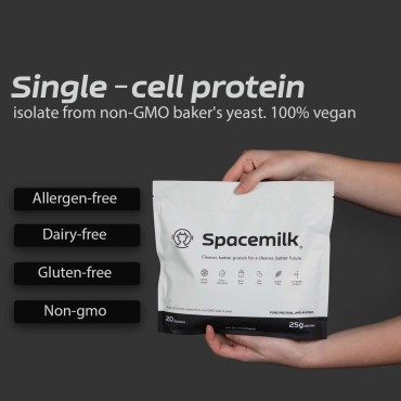 Single Cell Protein Powder – Only 1 Ingredient, Unflavored, Vegan Complete Protein, Allergen Free, Soy Free, Gluten Free, Dairy Free, Keto, & Non GMO