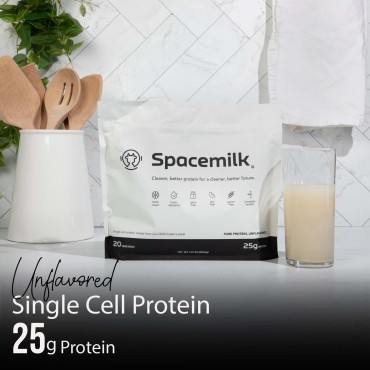 Single Cell Protein Powder – Only 1 Ingredient, Unflavored, Vegan Complete Protein, Allergen Free, Soy Free, Gluten Free, Dairy Free, Keto, & Non GMO