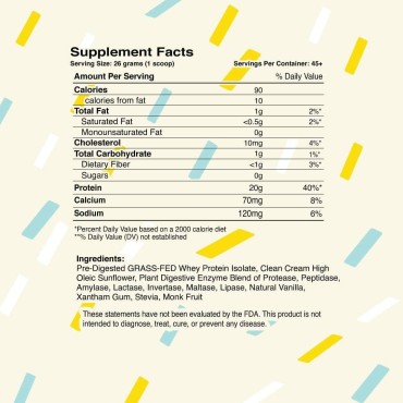 CutCake, Low Fat Low Carb Protein with Collagen Peptides, Gains in Bulk, 2.6 lbs