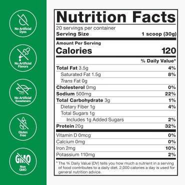 FORCE FACTOR Vegan Plant Protein, Plant-Based Protein + Greens, Greens Powder with 20g Plant Based Protein, Digestive Enzymes, and Fiber, Fruity Cereal Flavor, 20 Servings (Packaging May Vary)