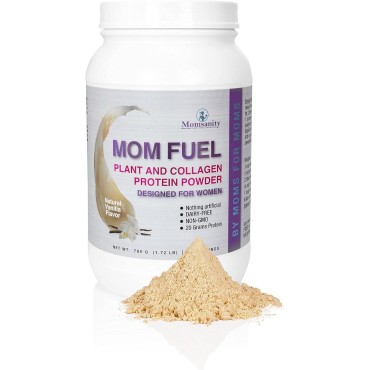 Dairy-Free Meal Replacement Protein Powder for Women - Plant & Collagen Protein Blend | 20g Protein (Vanilla)